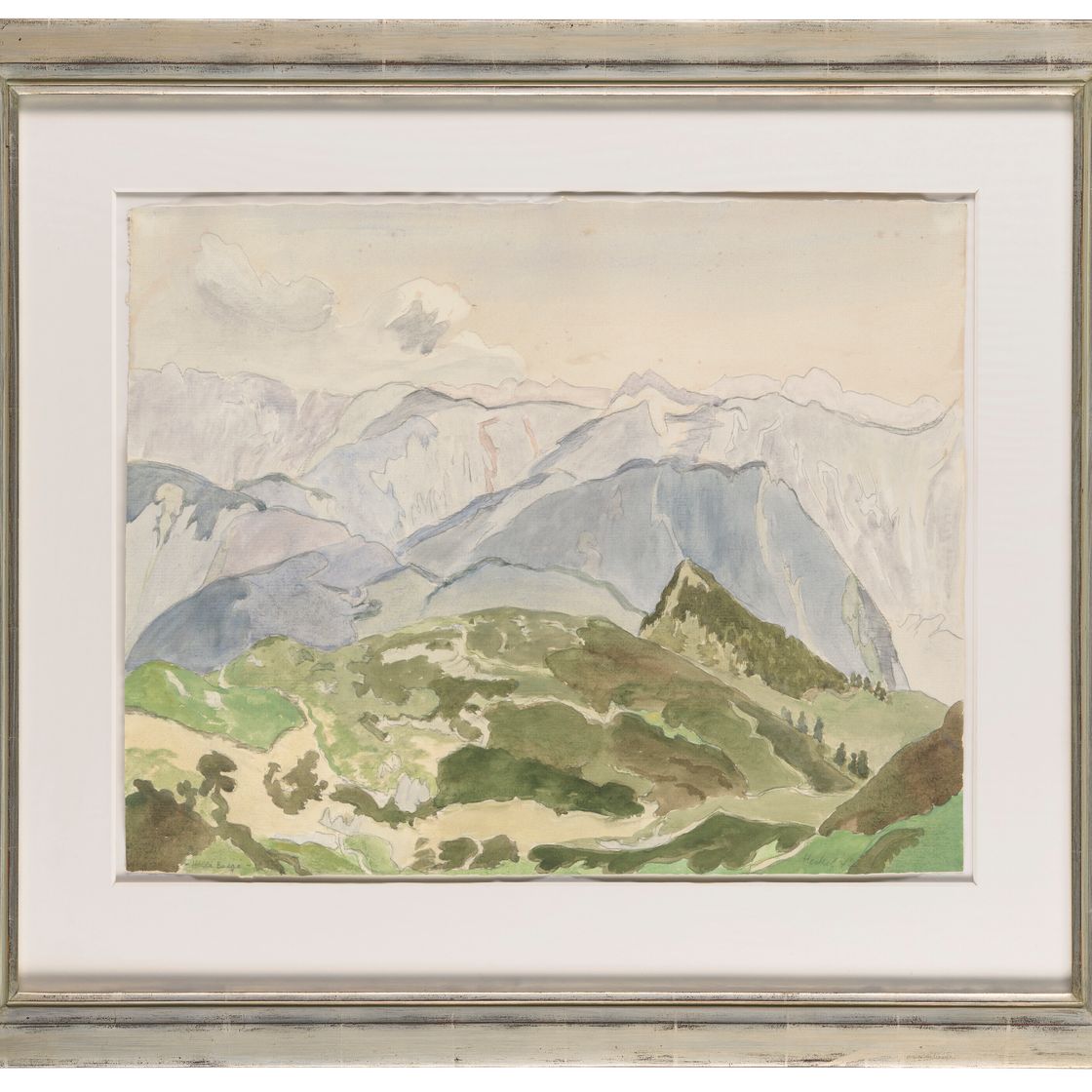 Erich Heckel — Хелле Берге, изображение 2