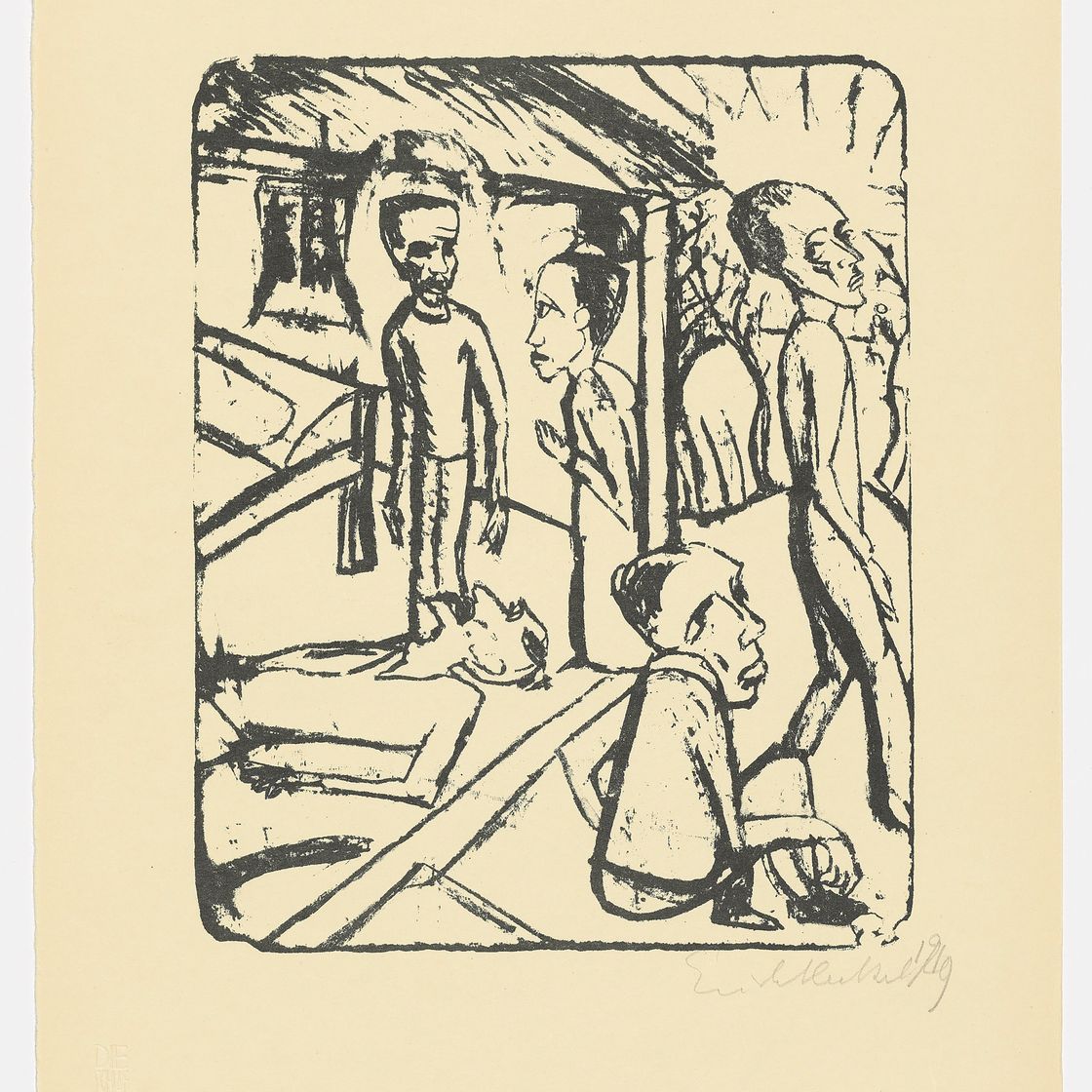 Erich Heckel — Стойка на руках, изображение 3
