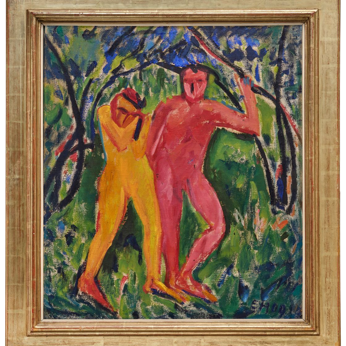 Erich Heckel — Цвей, мужчина из числа свободных, изображение 2