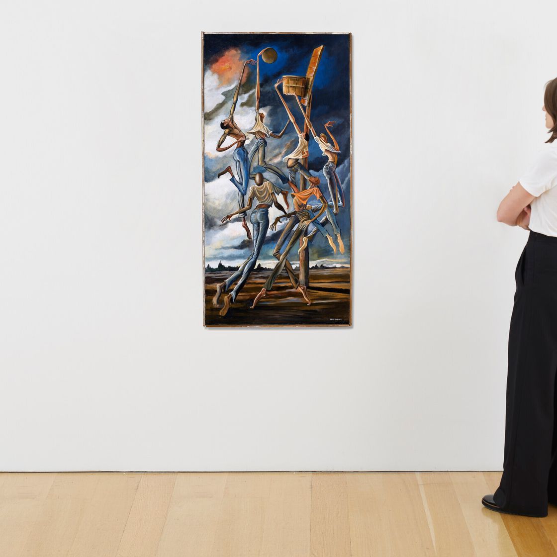 Ernie Barnes — Танец бури, изображение 3