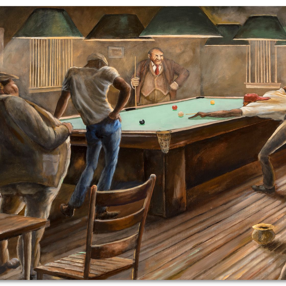 Ernie Barnes — Победный бросок, изображение 1