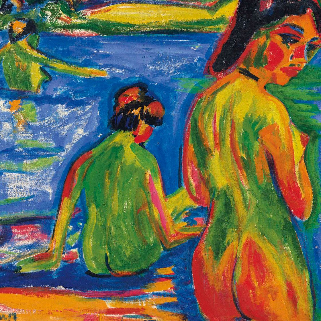 Ernst Ludwig Kirchner — Я вижу баденде Медхен, Морицбург