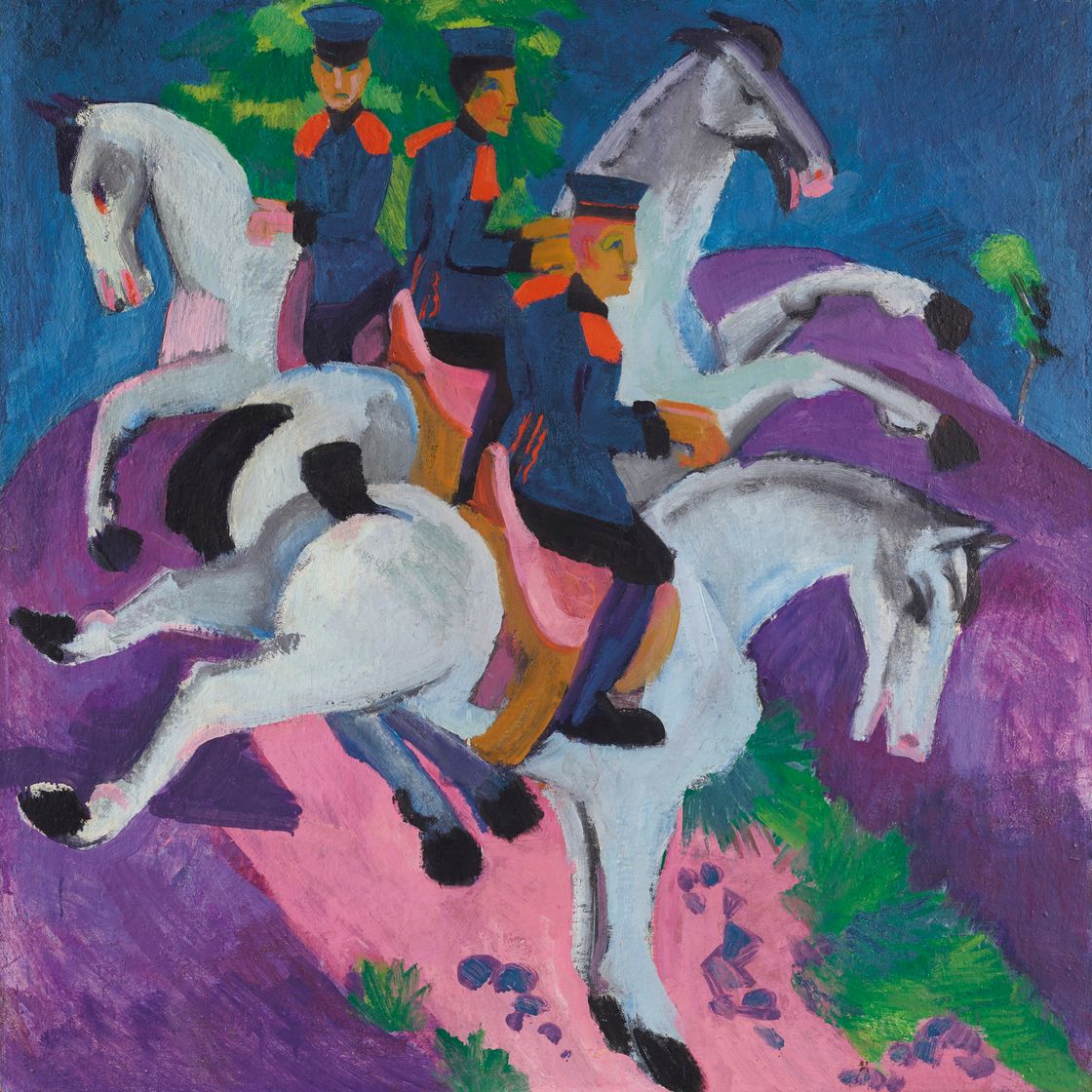 Ernst Ludwig Kirchner — Рейтинговый артиллерист