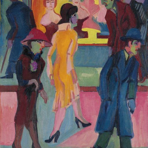 Ernst Ludwig Kirchner — Штрассенбилд из Фризеурладена