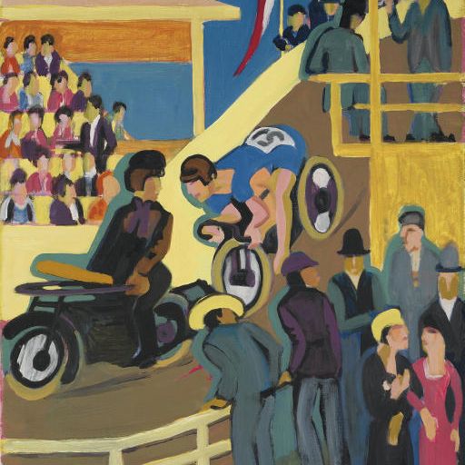 Ernst Ludwig Kirchner — Радреннен из технологического института Motorvorspann