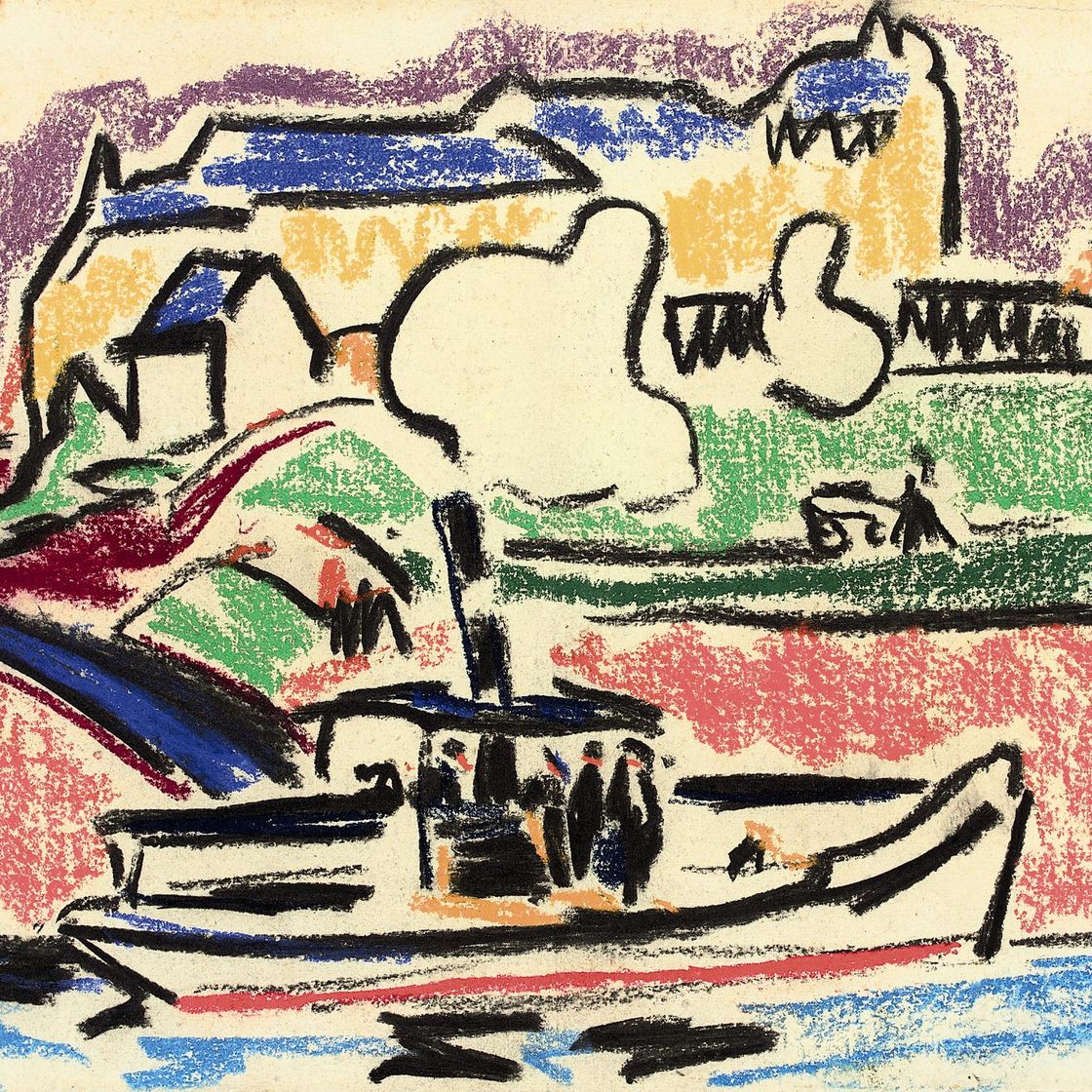 Ernst Ludwig Kirchner — Флюссдампфер