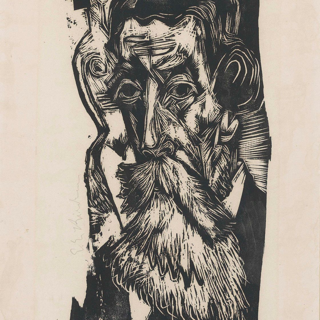 Ernst Ludwig Kirchner — Копф Людвиг Шамес (Sch. 281; ум. 330)
