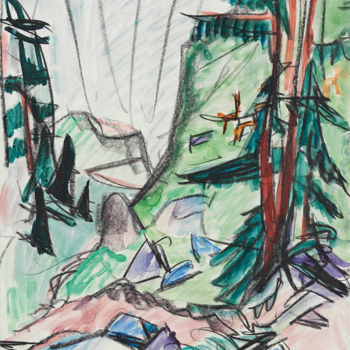 Ernst Ludwig Kirchner — Бергландшафт
