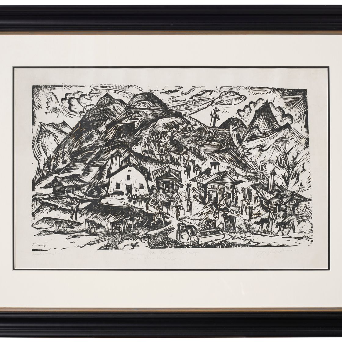 Ernst Ludwig Kirchner — Штаб-квартира в Альпах, Германия (Альпауфцуг), изображение 2