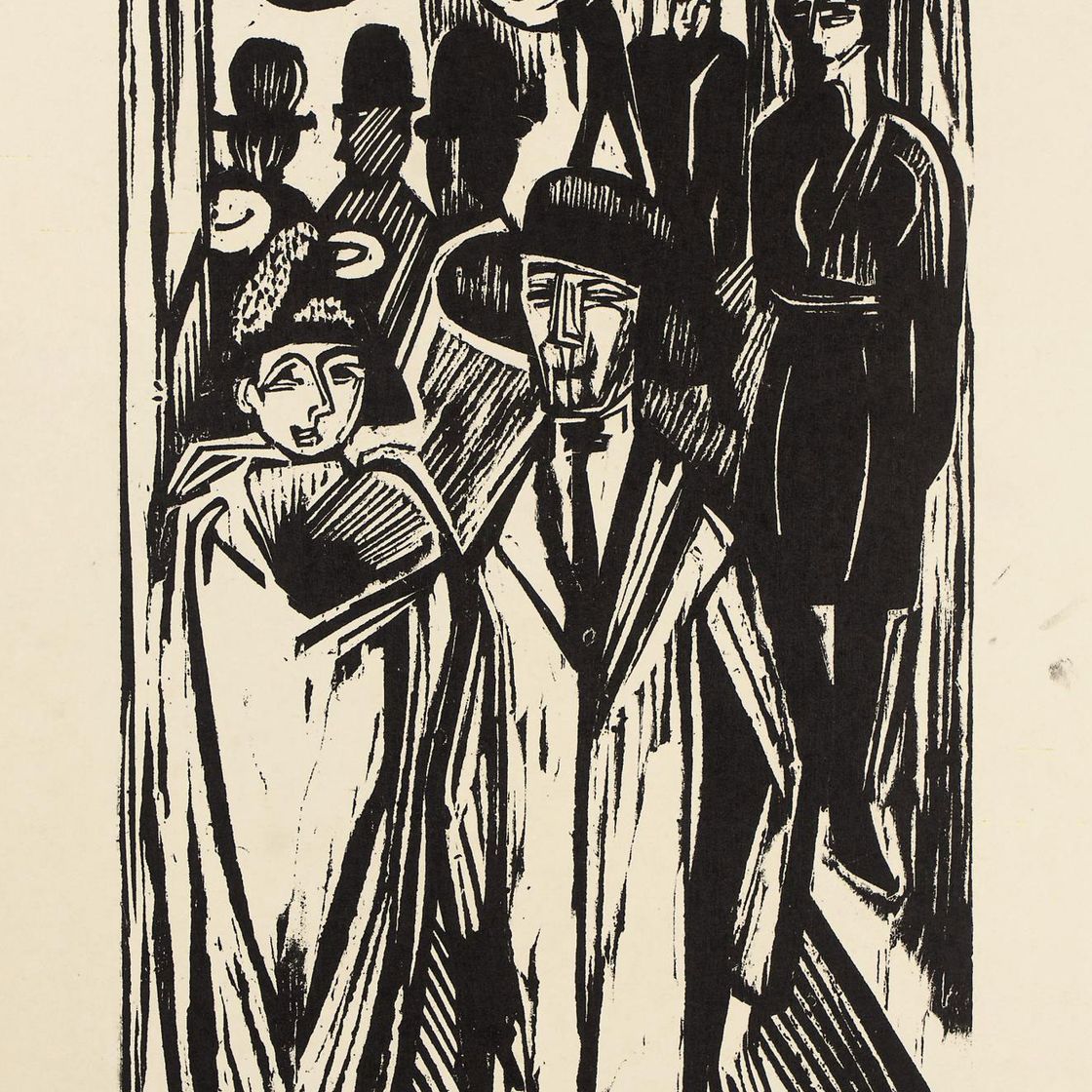 Ernst Ludwig Kirchner — Штрассе (Dube H 567 III.)