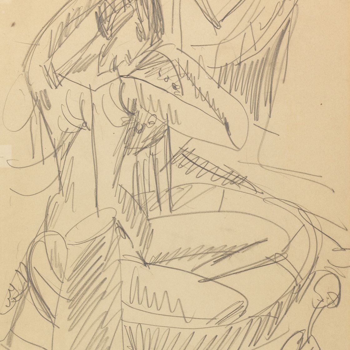 Ernst Ludwig Kirchner — Акт во флэхере, Ванне