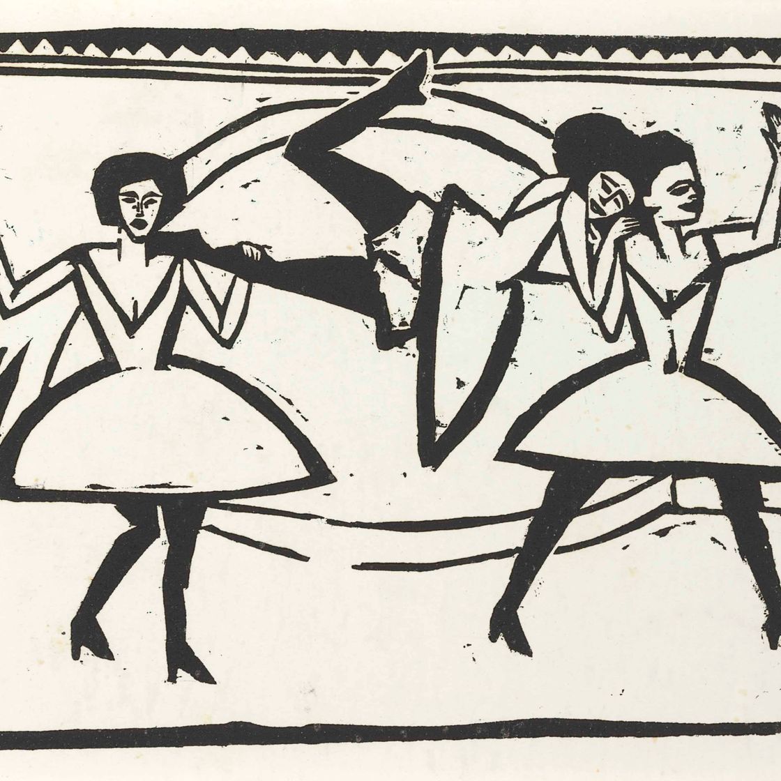 Ernst Ludwig Kirchner — Парад в танц-центре (D. 181)