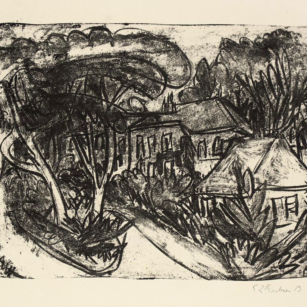 Ernst Ludwig Kirchner — Сад Стаберхоф (Dube L 226)