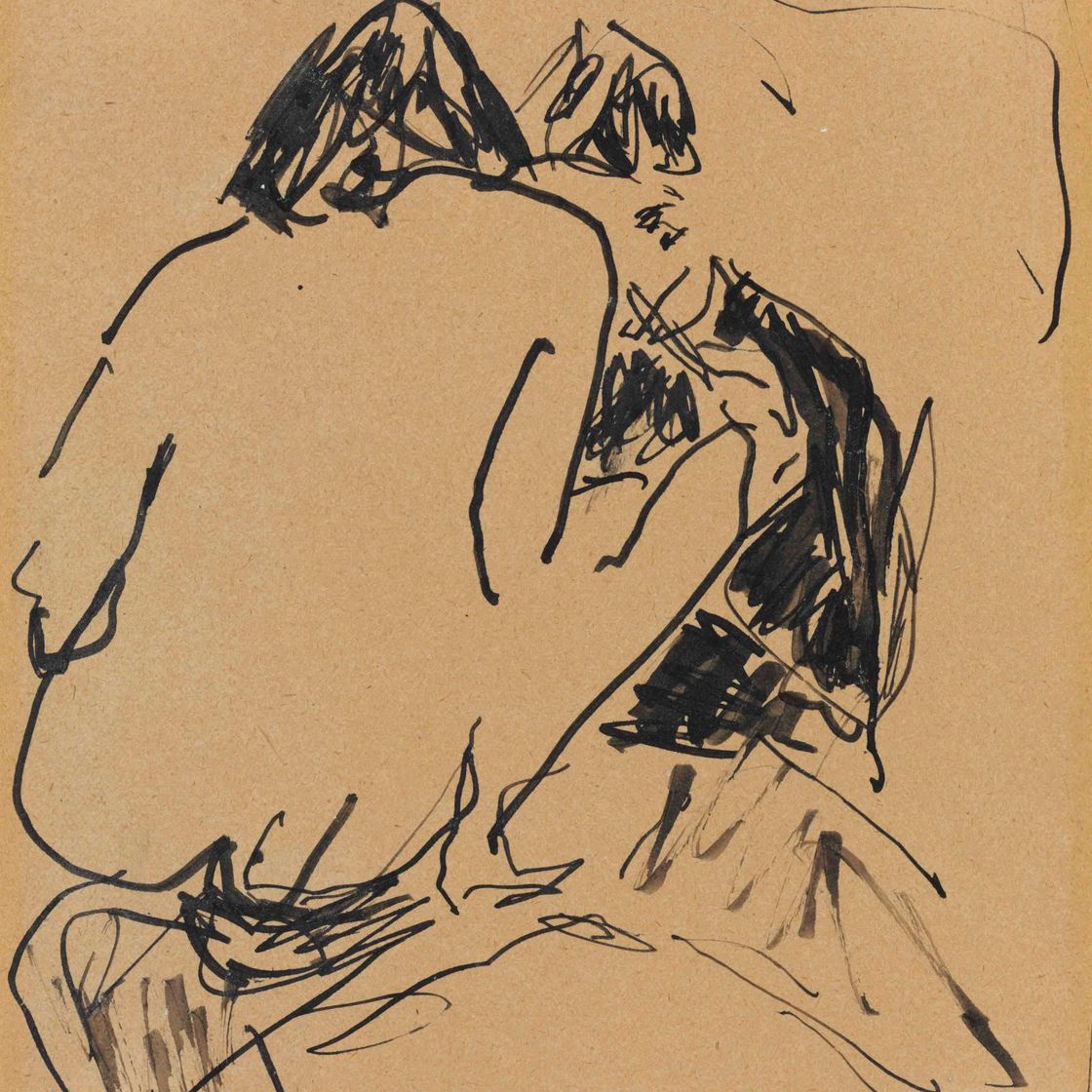 Ernst Ludwig Kirchner — Кауэрндес, дочь короля Рюккверта для "Эйнемского шпигеля" (актерская игра)
