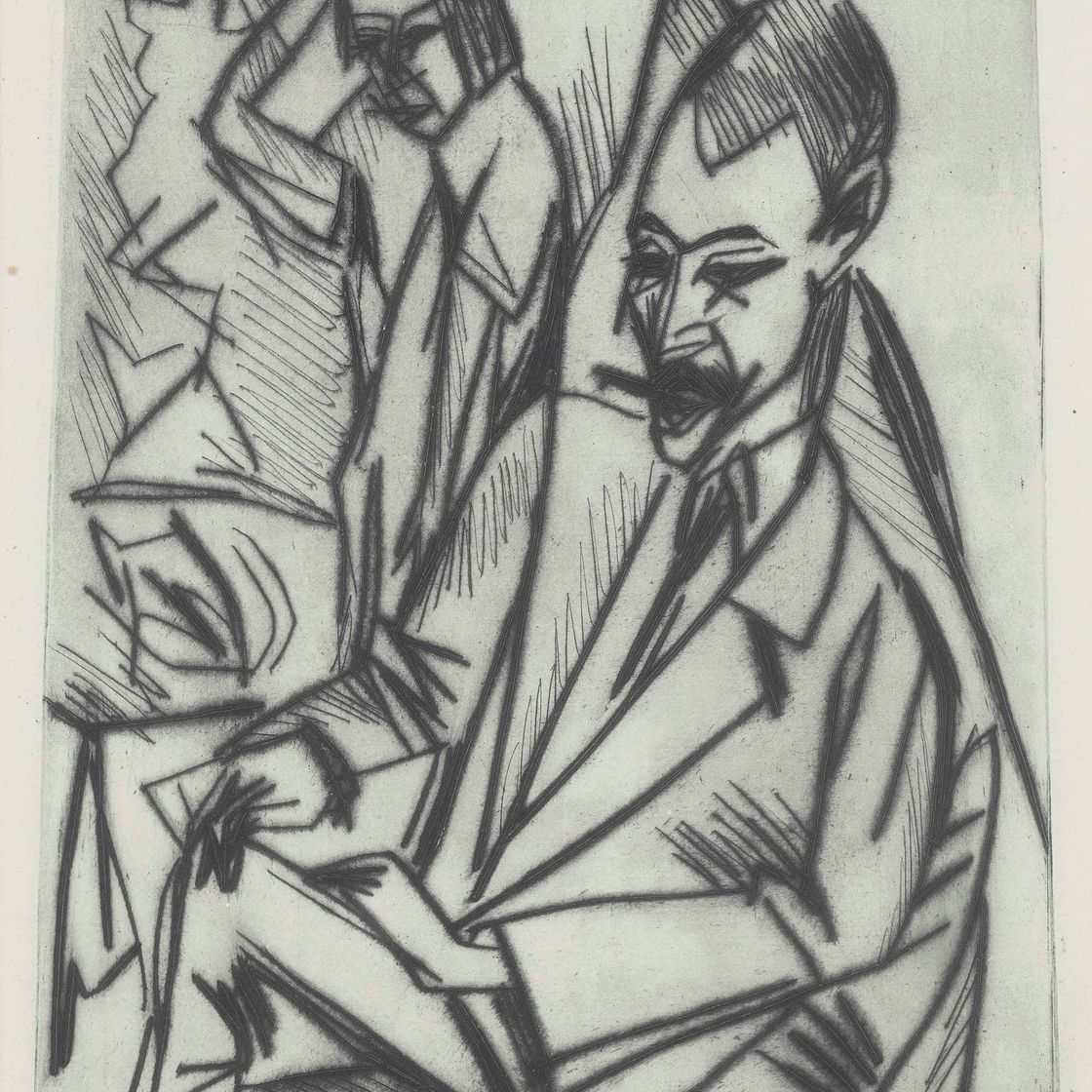 Ernst Ludwig Kirchner — Гевеке и Эрна (Dube R.169B)