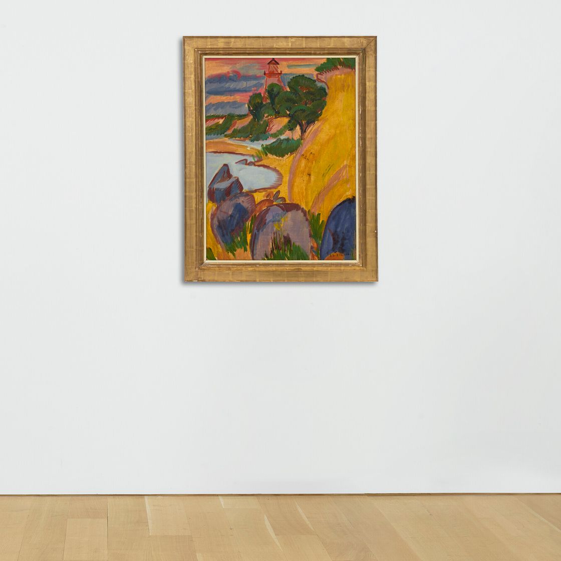 Ernst Ludwig Kirchner — Лейхттурм хинтер Бухт, изображение 3