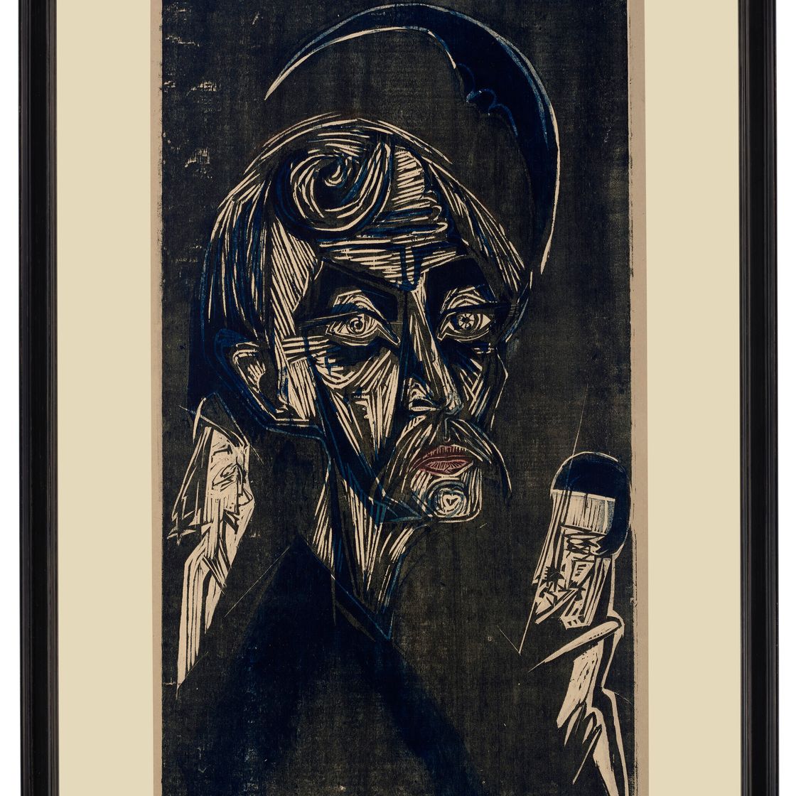 Ernst Ludwig Kirchner — Блондинистый Мужчина Штирнер, изображение 2
