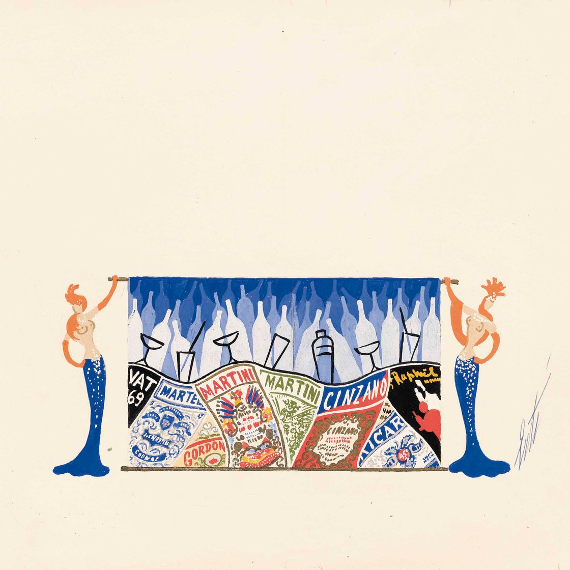 Erté — Вытяжки, декор
