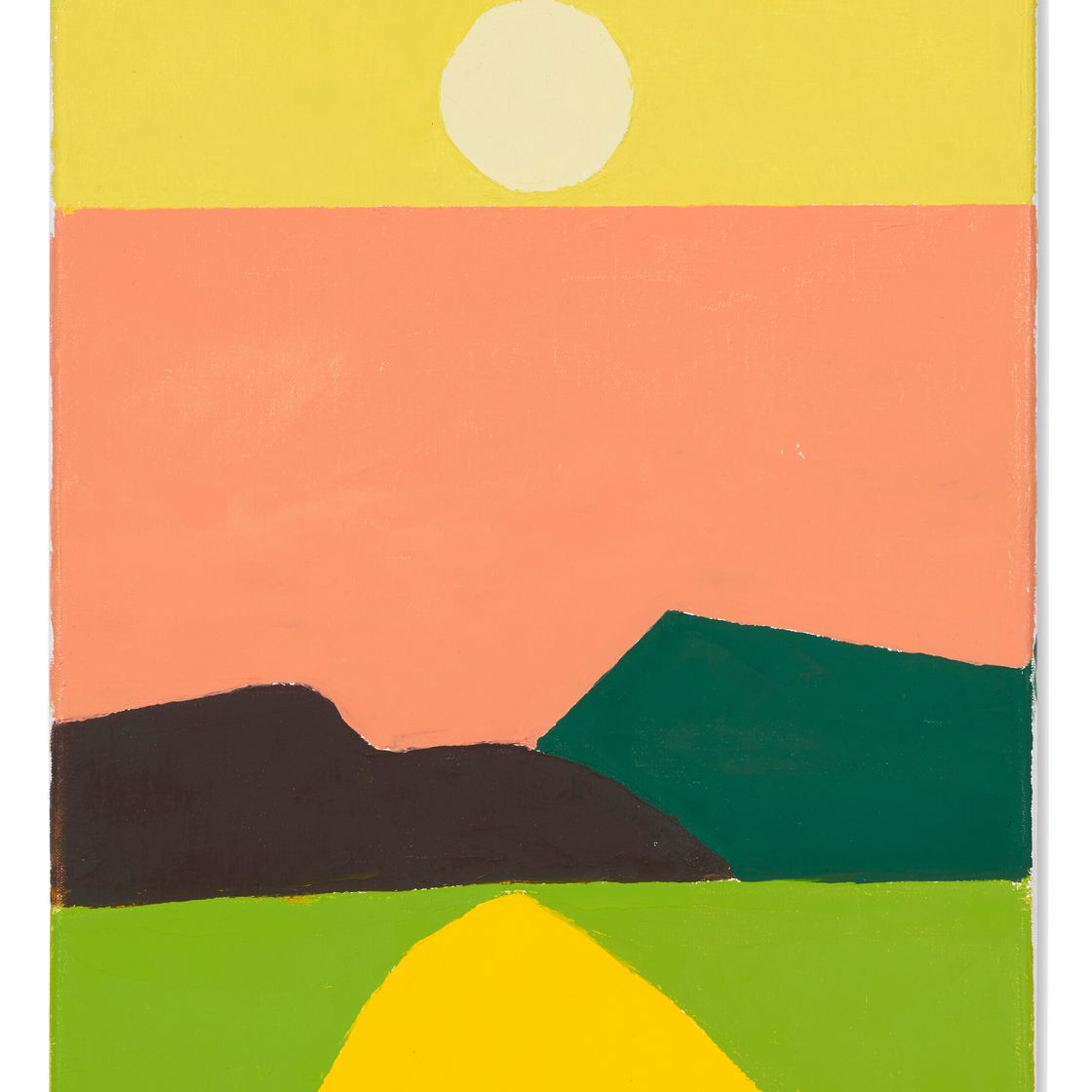 Etel Adnan — Без названия, изображение 1