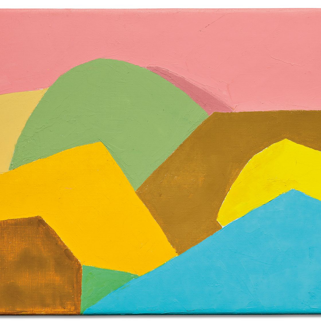 Etel Adnan — Без названия, изображение 1