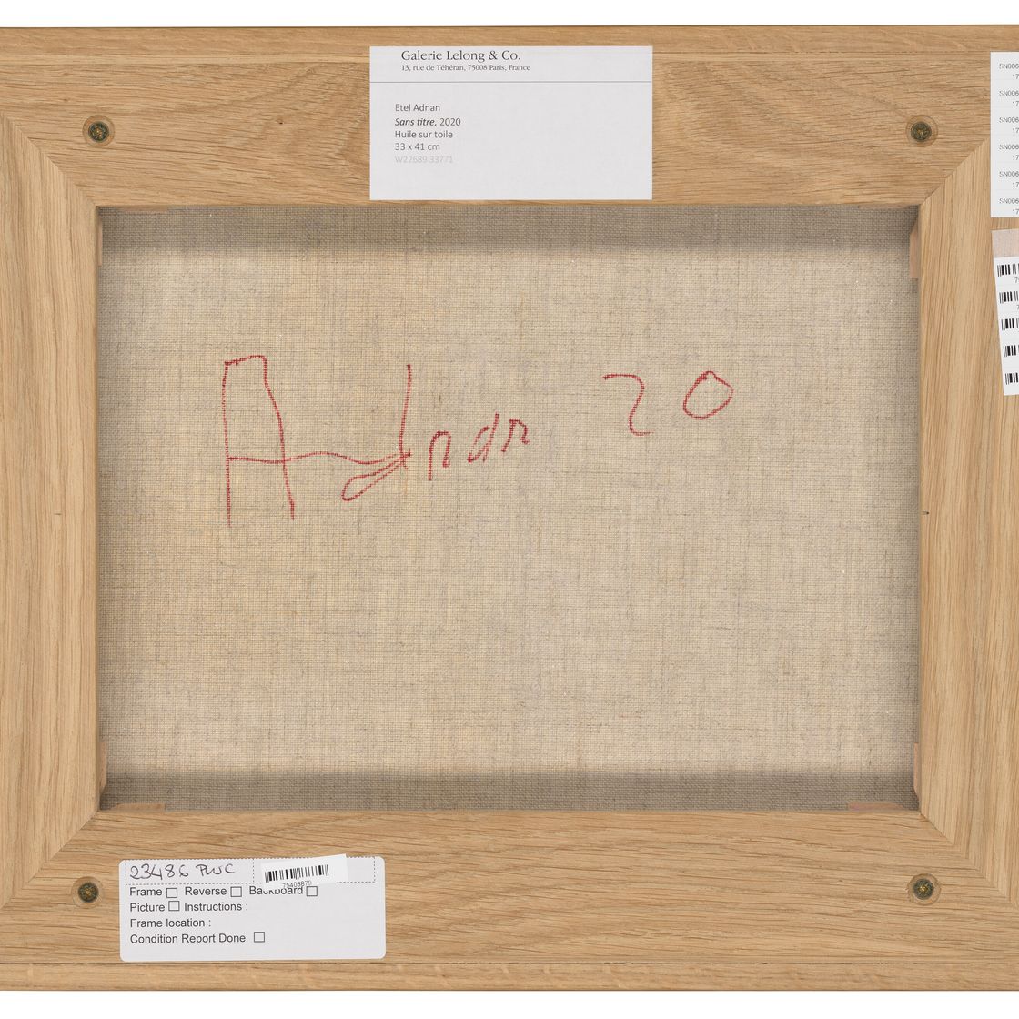 Etel Adnan — Без названия, изображение 3