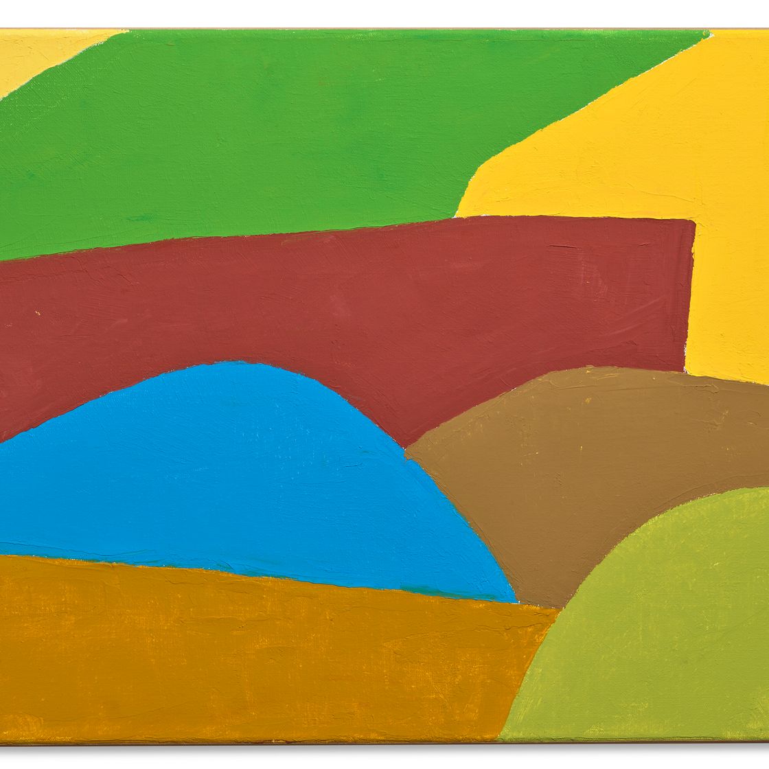 Etel Adnan — Размер оплаты (ландшафтный)
