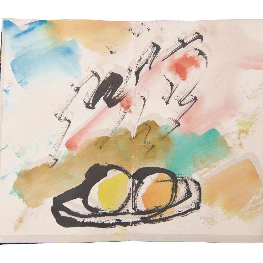 Etel Adnan — Аль-Тайиб Салих, Дау аль-Байт, изображение 6