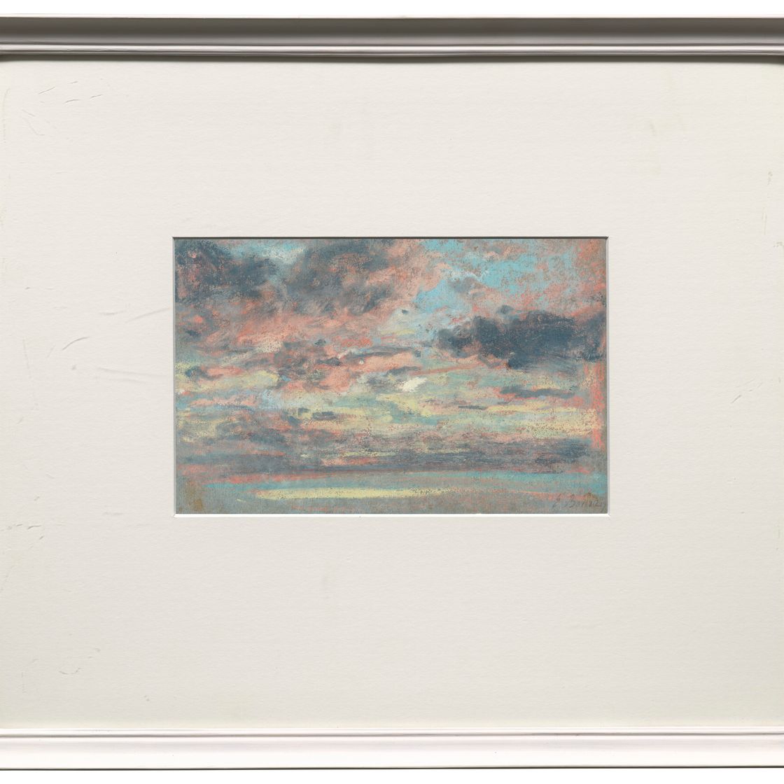 Eugène Boudin — Этюд о сиеле, изображение 2