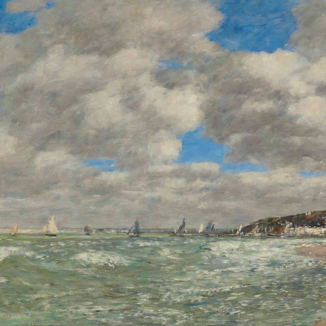 Eugène Boudin — Пляж