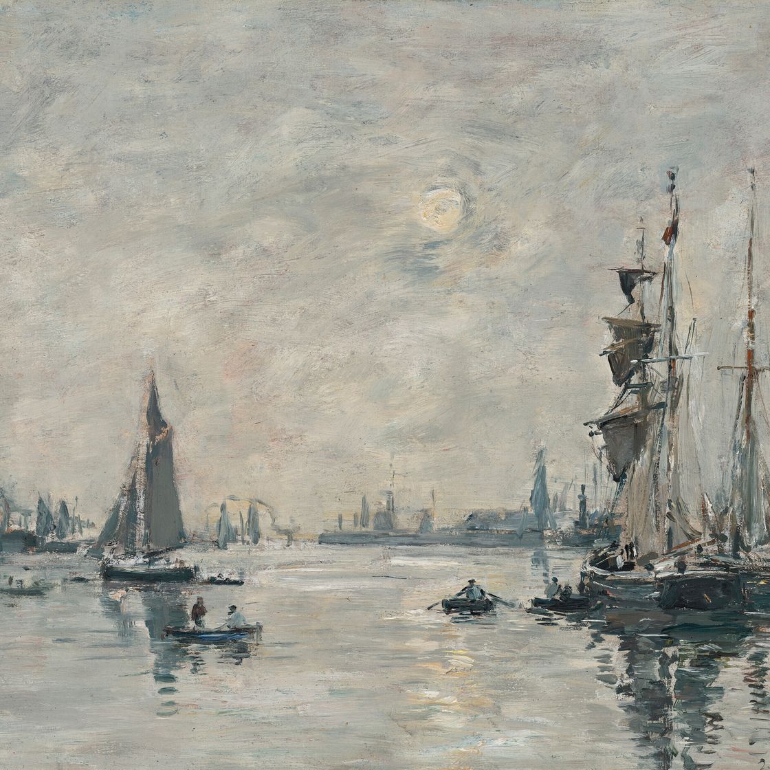 Eugène Boudin — Гавр. Л'Аван-порт, изображение 1