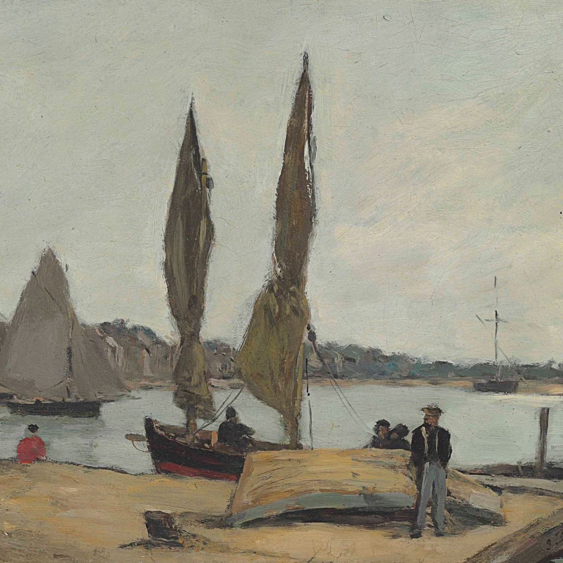 Eugène Boudin — Порт-де-Трувиль