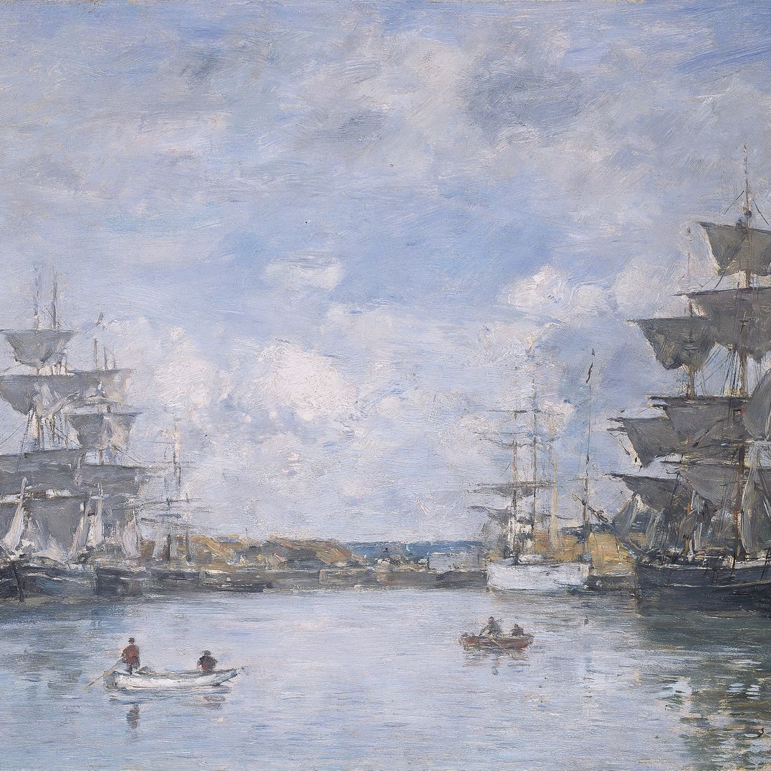 Eugène Boudin — Довиль. Ле Бассен
