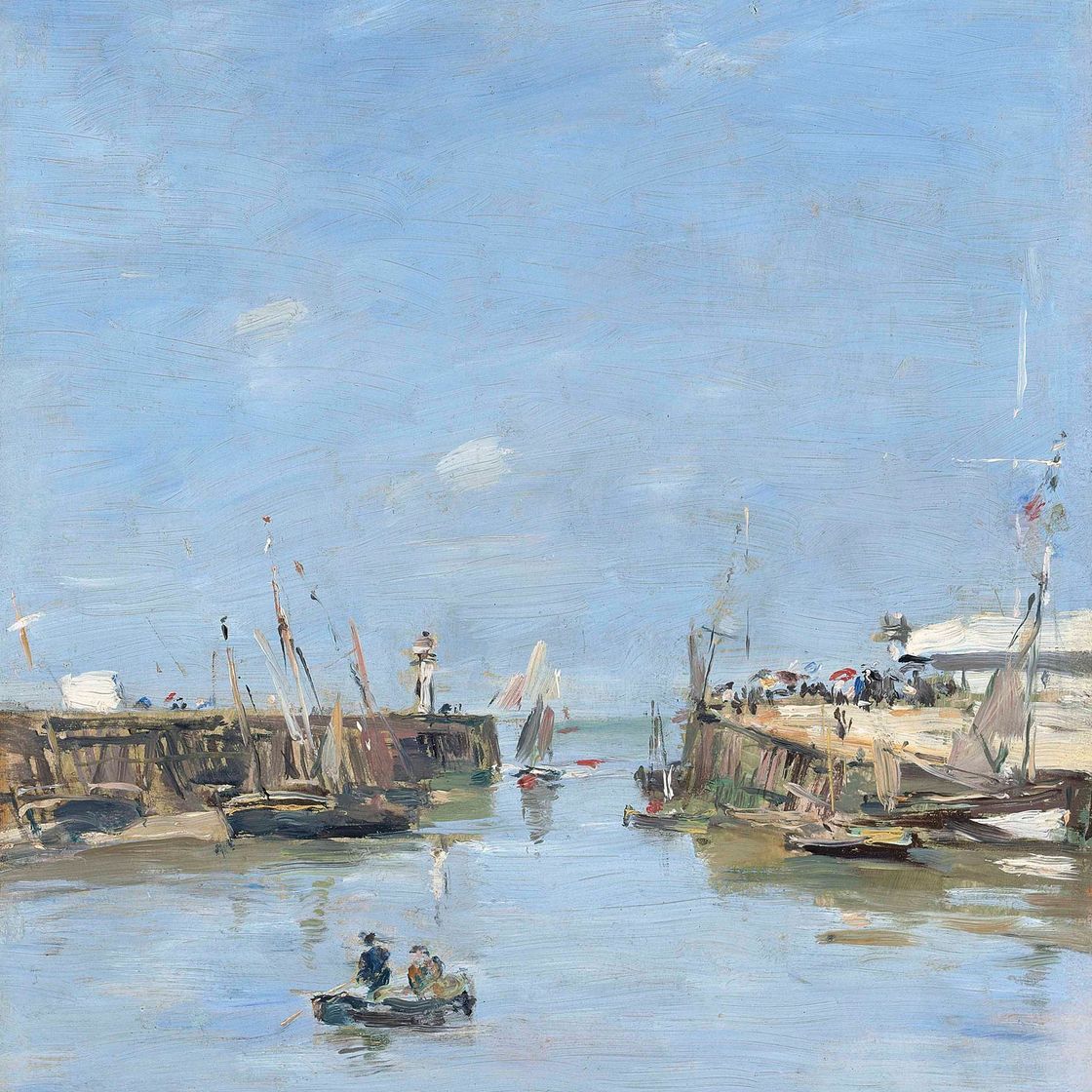 Eugène Boudin — Трувиль. Джунгли