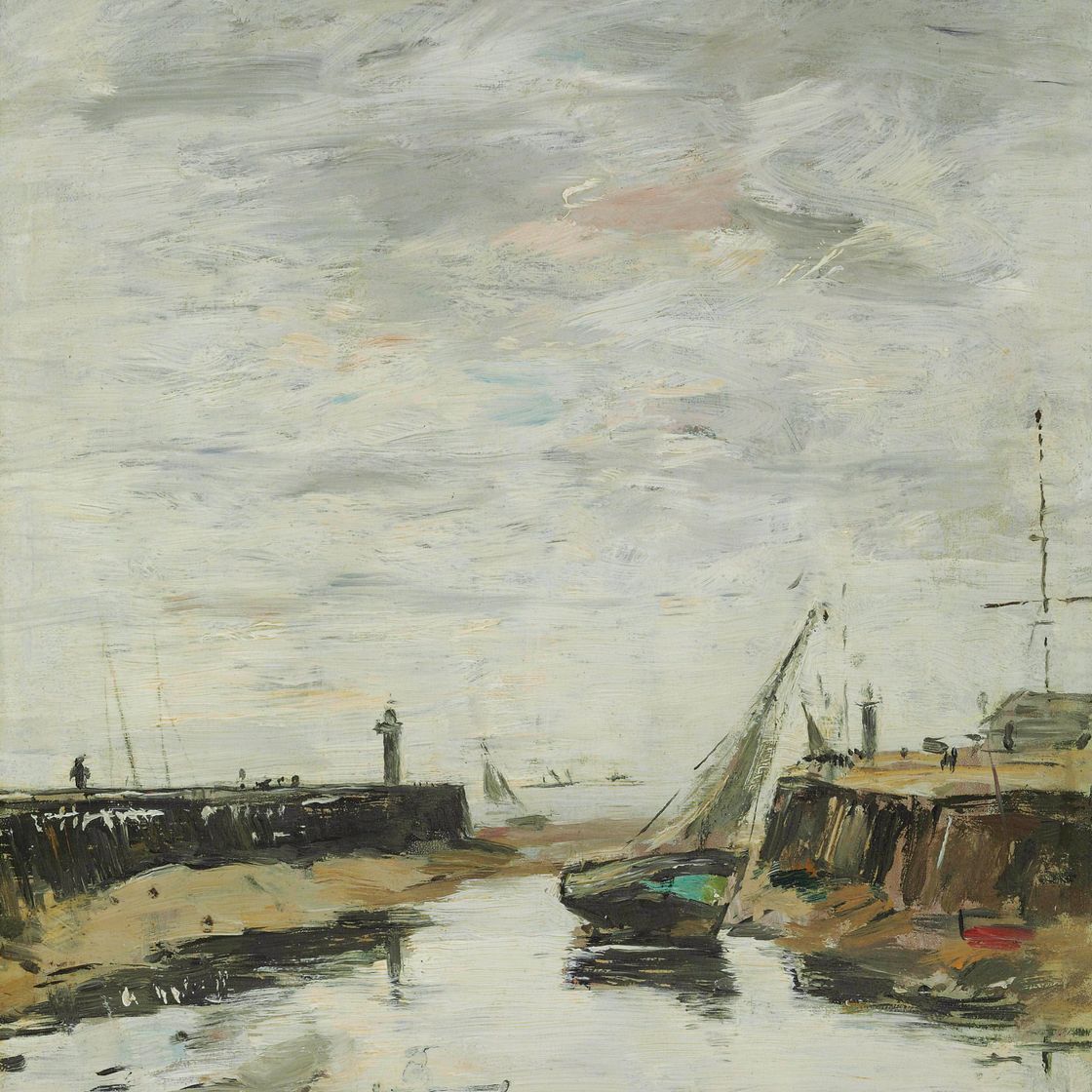Eugène Boudin — Трувиль, ле-жете-мари-Бассе