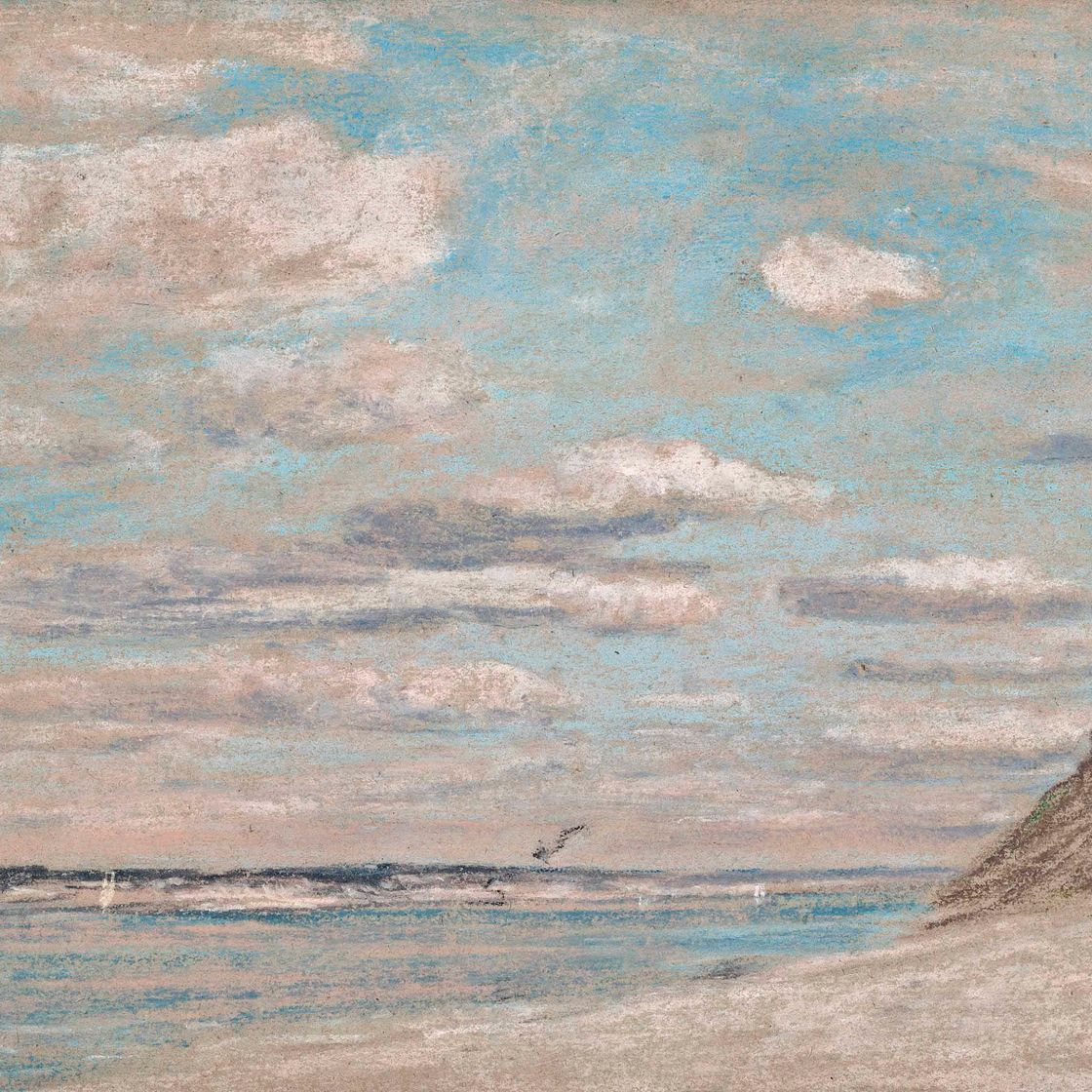 Eugène Boudin — Сцена на пляже