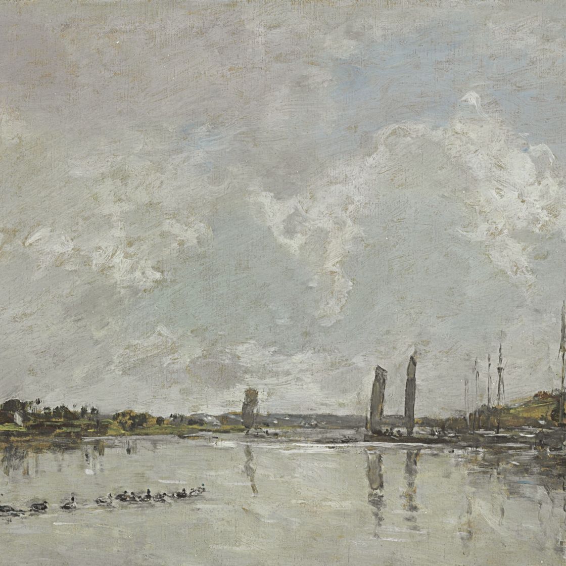 Eugène Boudin — Окрестности Фау