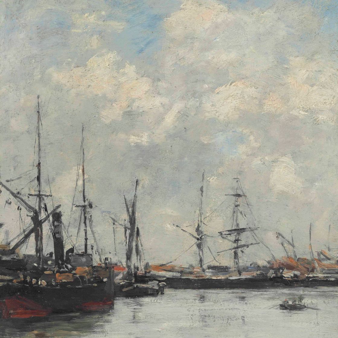 Eugène Boudin — Довиль, Ле-Бассен
