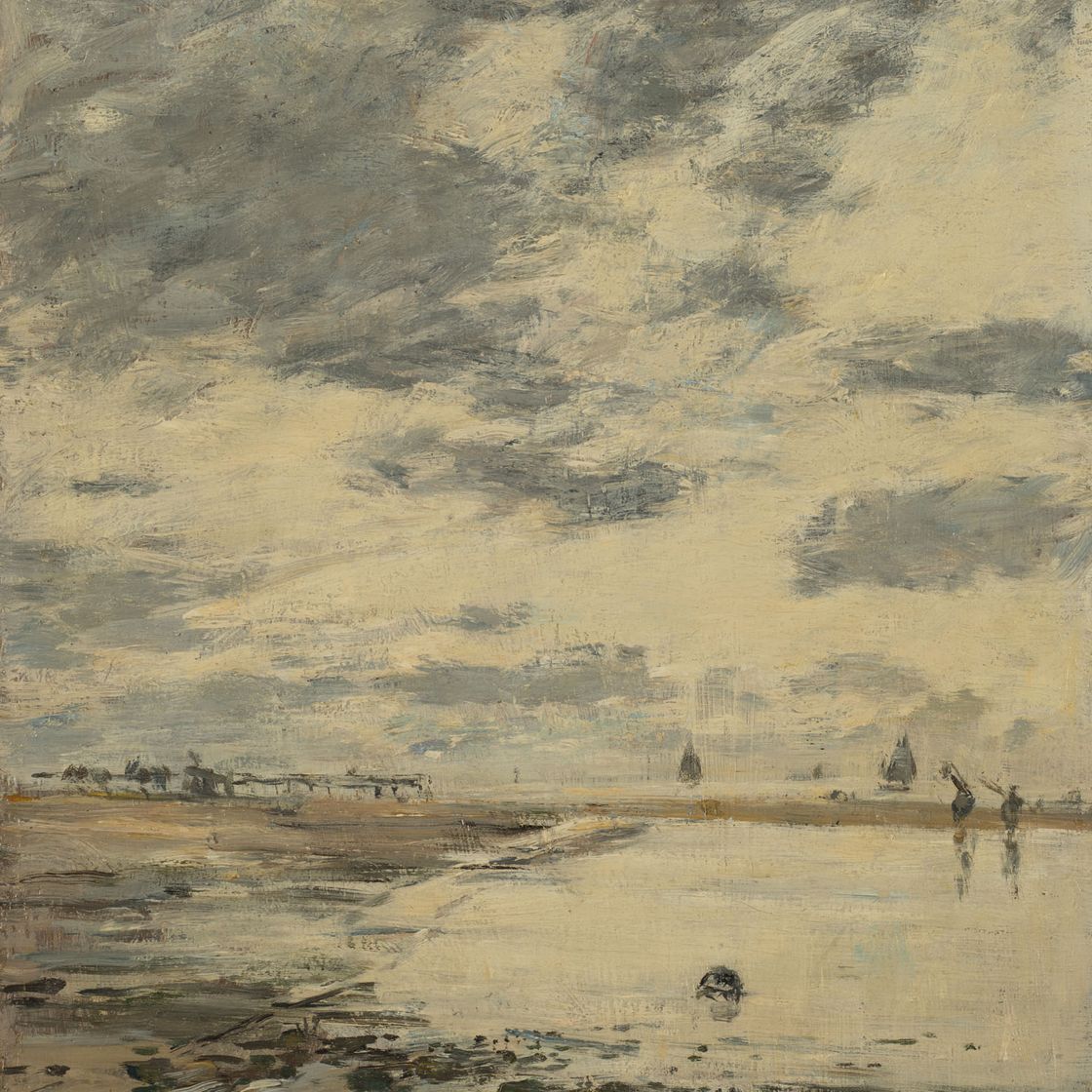 Eugène Boudin — Морской пехотинец, маре бассе