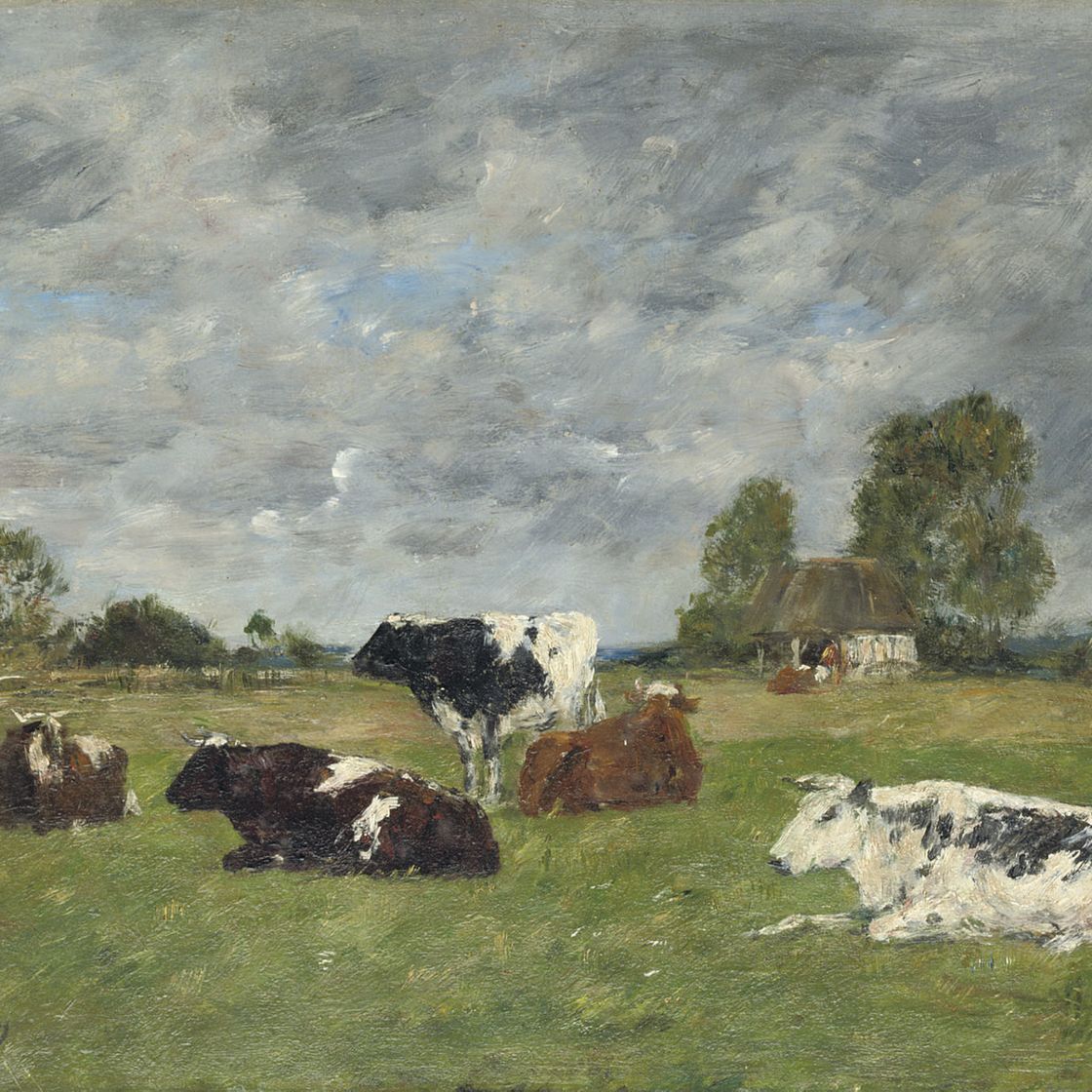 Eugène Boudin — Блюда по-домашнему
