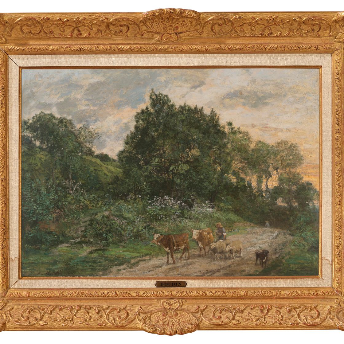 Eugène Boudin — Аренда труппы, изображение 2