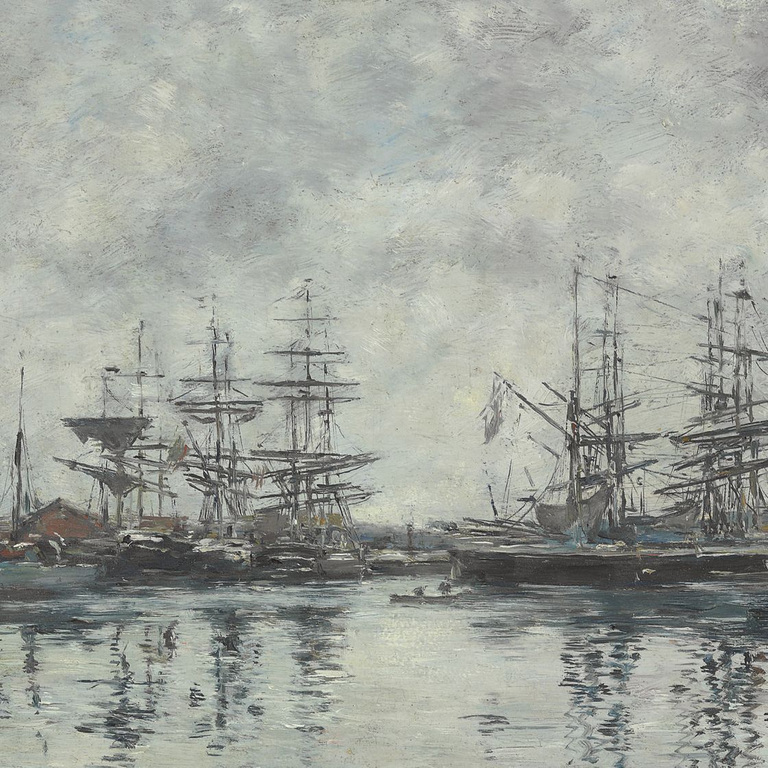 Eugène Boudin — Довиль, ле-Бассен