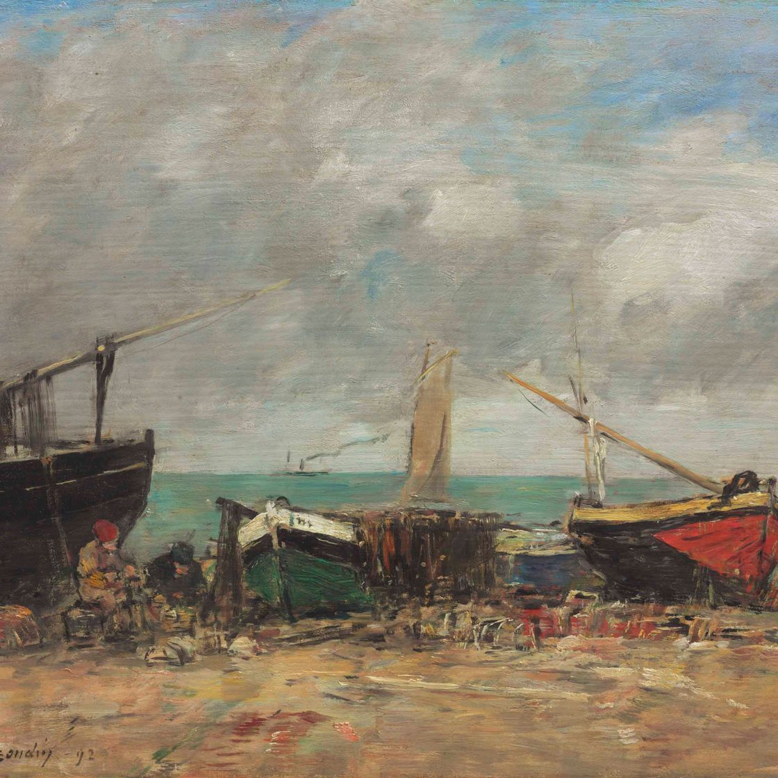 Eugène Boudin — Вуали, маре бассе