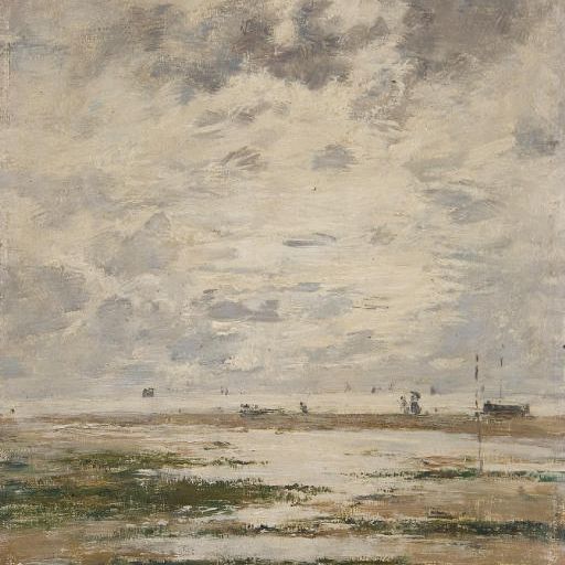 Eugène Boudin — Прогулки по маре-бассе
