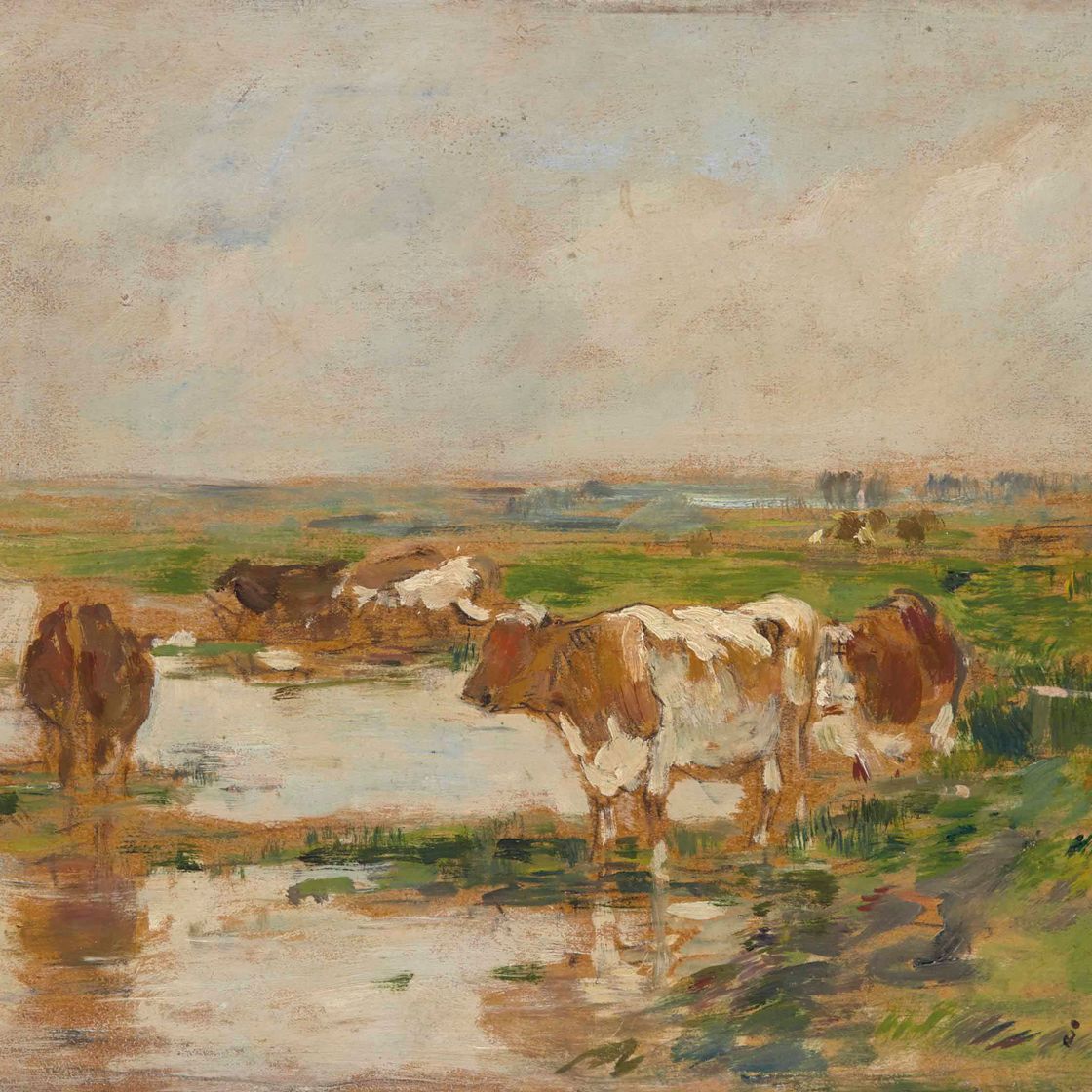 Eugène Boudin — Паштет на границе с Туками