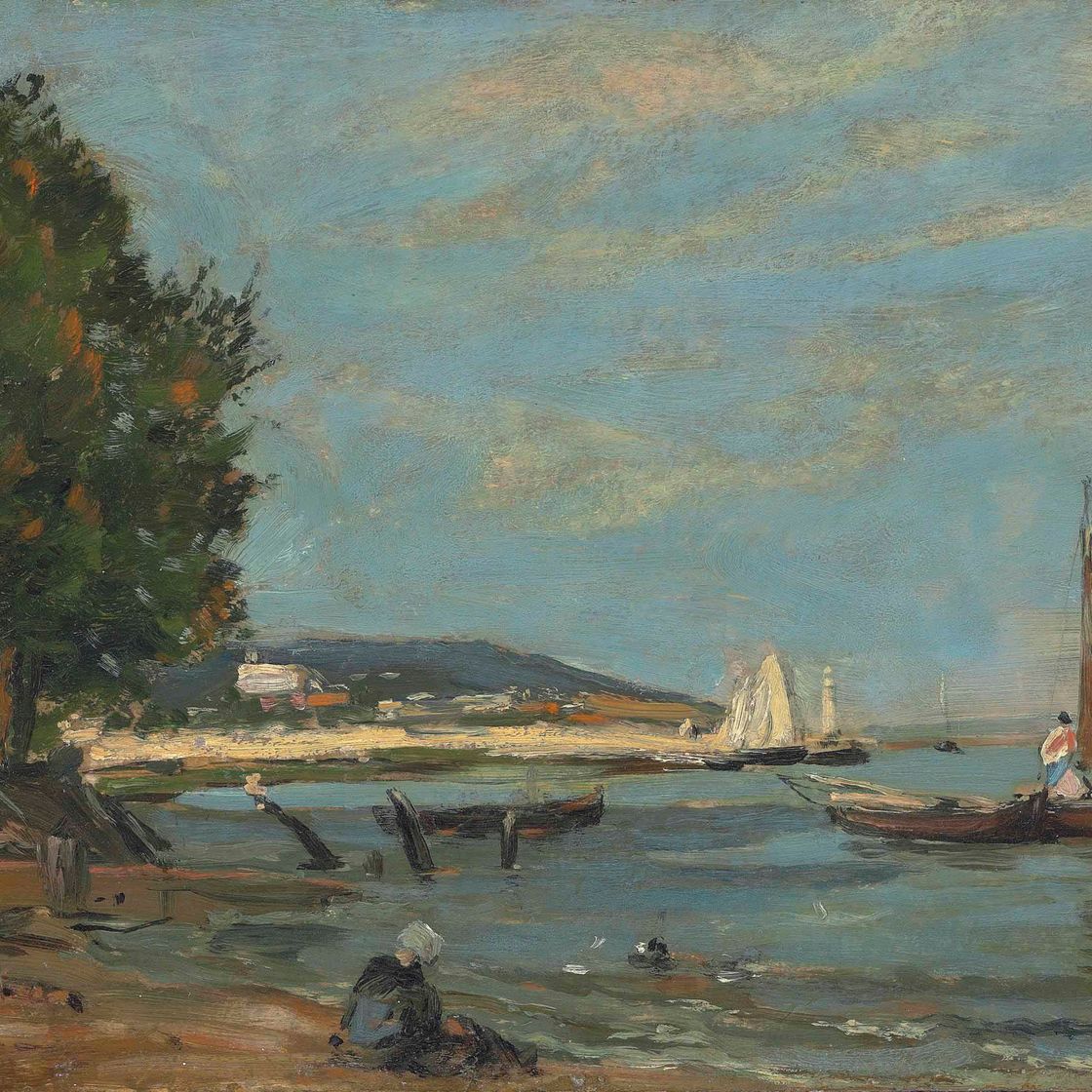 Eugène Boudin — Соперничество за приз Онфлера