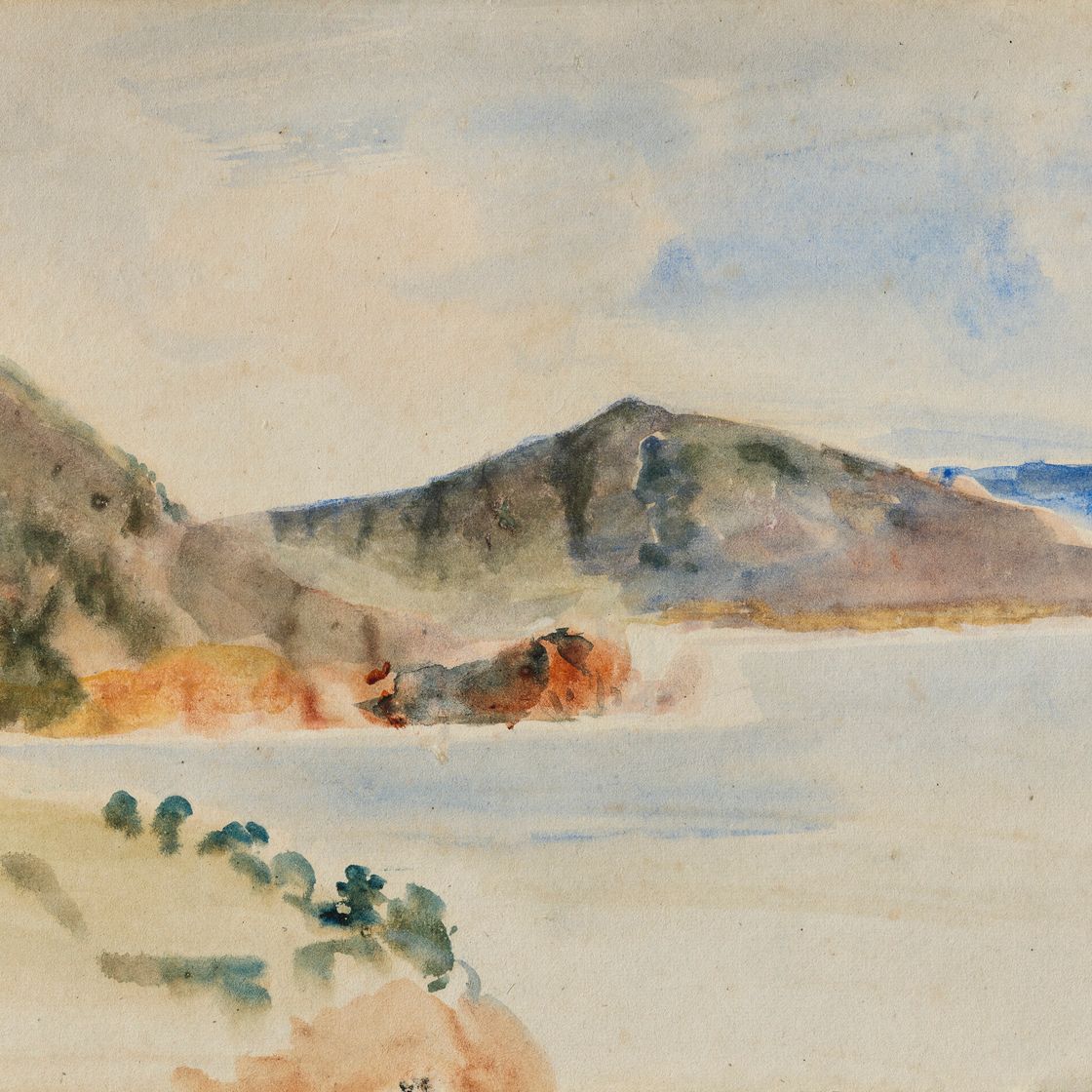Eugène Delacroix — Ла-кот-дю-Марокко
