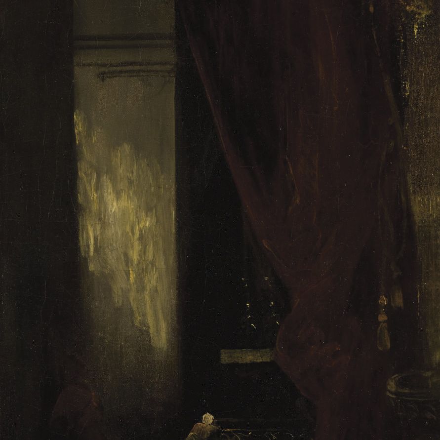 Eugène Delacroix — Интерьер часовни