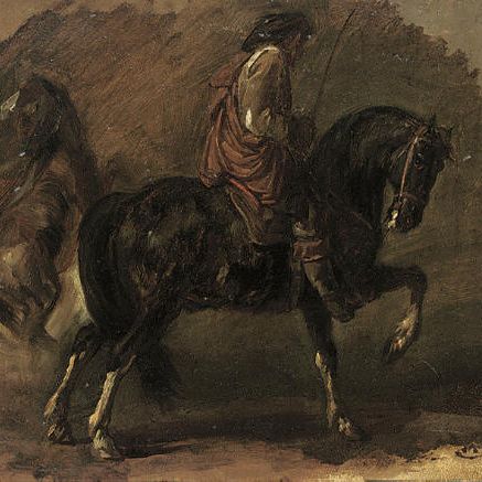 Eugène Delacroix — Кавалер