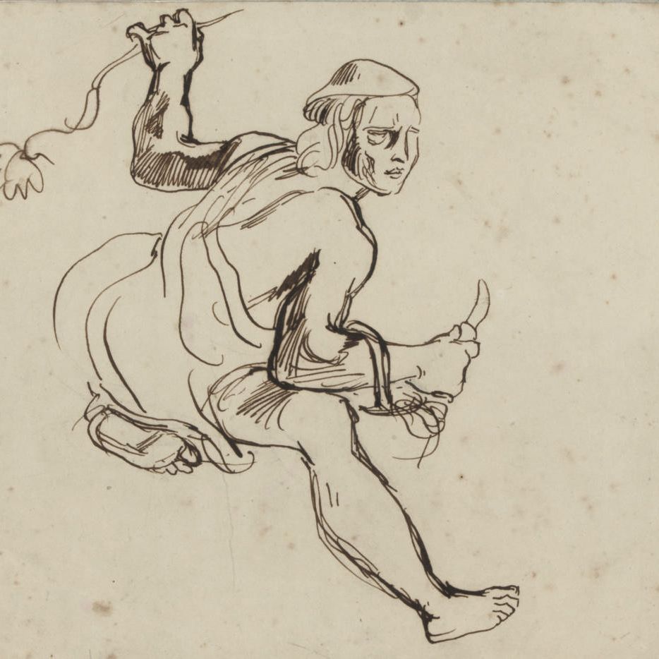 Eugène Delacroix — Прическа для мужчины, который хочет быть арендатором и одевается по-настоящему