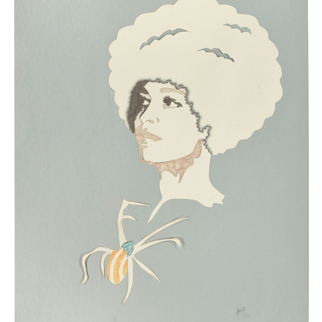 Evelyne Axell — Анджела Дэвис Я